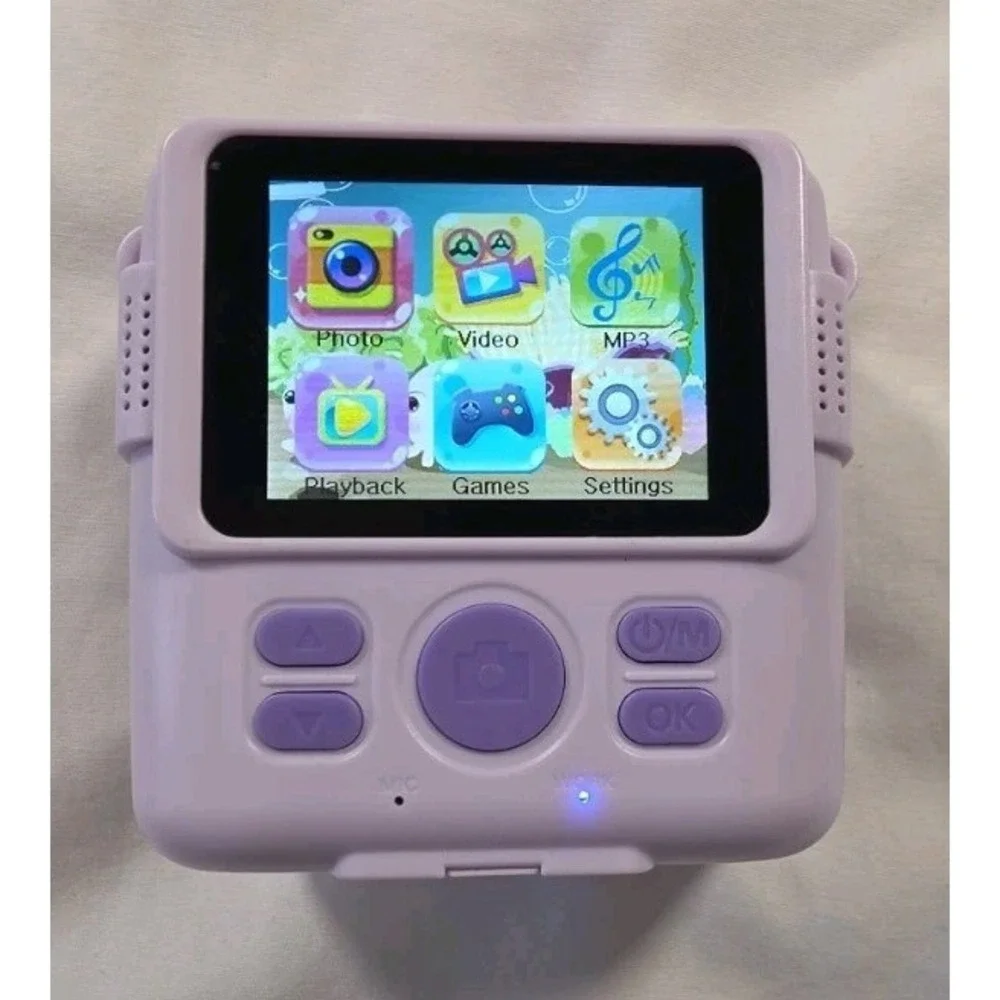 Kids Instant Print Camera 2.4'' LCD – 1080P HD Digital Camera for Boys & Girls